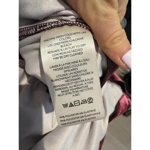 Maeve Plaid Velvet Babydoll Top in Pink Plaid Size Small - Picture 5 of 6